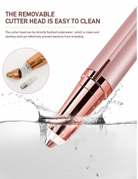 Женский электрический триммер для бровей, безопасность волос