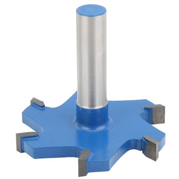 Деревообрабатывающий фрезерный станок с хвостовиком 12 мм, 6 зубьев T-образной формы