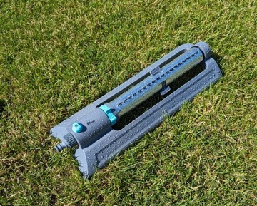 ZRASZACZ OSCYLACYJNY WAHADŁOWY ALUMINIUM 220 m² 4 tryby regulacji zraszania