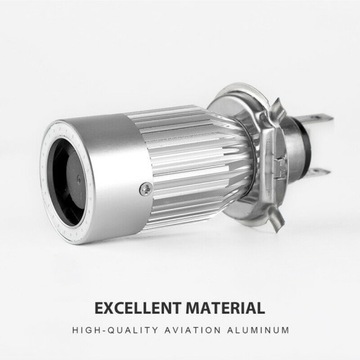 СВЕТОДИОДНАЯ ЛАМПА МОТОЦИКЛ МОТОКУТЕР H4 HS1 2600LM