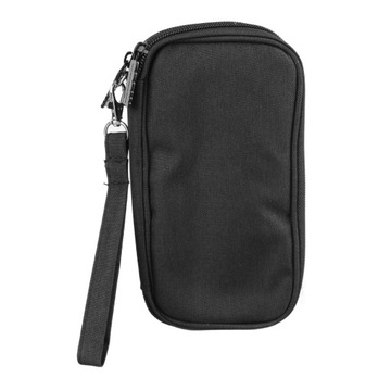 черная сумка для хранения цифровых вещей с сумкой для наушников,