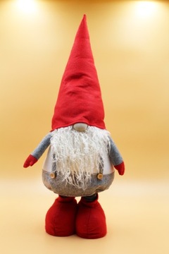 РОЖДЕСТВЕНСКИЙ ГНОМ БОЛЬШОЙ 95см ТЕЛЕСКОПИЧЕСКИЕ СЛОНЫ РОЖДЕСТВЕНСКИЕ НОГИ XXL