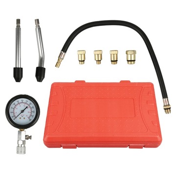 Tester kompresji silnika 8 piece set czerwony