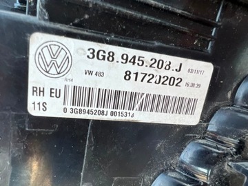 VW ARTEON SVĚTLO PRAVÁ ZADNÍ LED 3G8945208J