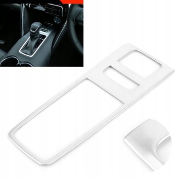 Крышка панели переключения передач на консоли ABS Silver