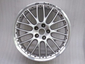 3× DISK HLINÍK AUDI OE TT TTRS 9.0" X 19" 5X112 ET 52