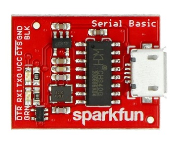 Serial Basic — преобразователь USB-UART CH340G