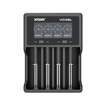 ЗАРЯДНОЕ УСТРОЙСТВО XTAR VC4 18650 26650 ЖК-дисплей