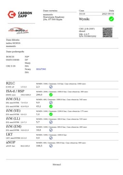 VSTŘIKOVACÍ TRYSKA VSTŘIKOVAČE 0445116046 VOLVO S40 V40 II 2.0