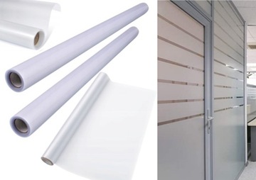 DUŻA FOLIA MLECZNA OKIENNA DO SZYB 2 SZT 58x200 XL