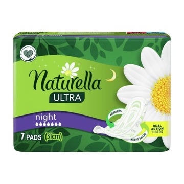 Naturella, Camomile, Ultra Night, Podpaski na noc