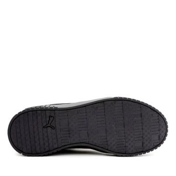 Buty damskie młodzieżowe sneakersy czarne PUMA CARINA 2.0 38618510 37
