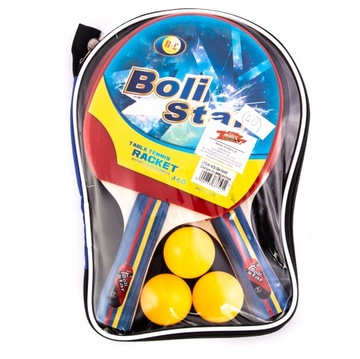 ТЕННИСНЫЕ РАКЕТКИ, ШАРИКИ ДЛЯ ПИНГ-ПОНГА, НАБОР ЧЕХОЛА