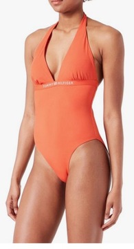 Tommy Hilfiger strój kąpielowy pomarańczowy rozmiar L