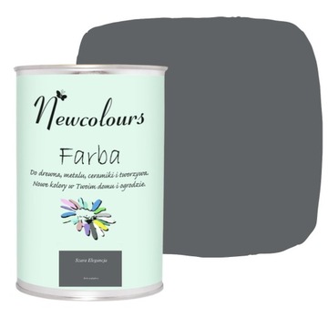 Farba do mebli Newcolours - Szara Elegancja 900ml