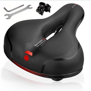 КОМФОРТНАЯ ПОДУШКА СИДЕНЬЯ ИЗ ВОДОНЕПРОНИЦАЕМОГО ПУ МАТЕРИАЛА ДЛЯ ЕЗДЫ НА ГОРНОМ ВЕЛОСИПЕДЕ