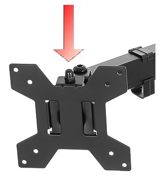 ВРАЩАЮЩИЙСЯ ДЕРЖАТЕЛЬ НАСТОЛЬНОГО МОНИТОРА, универсальный