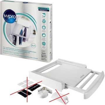 Разъем WPRO SKP101 с выдвижной полкой и лестницей