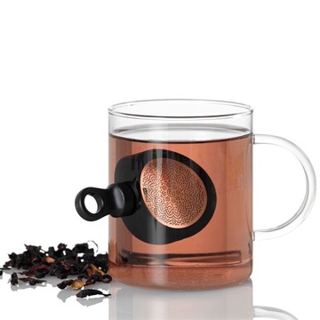Magnetyczny zaparzacz do herbaty AdHocMagTea BLACK