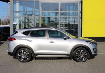 Hyundai Tucson III SUV 1.6 T-GDI 177KM 2018 Hyundai Tucson 1.6 T-GDI 7DCT 4WD 177KM Premium SalonPL SerwisASO FVmarza, zdjęcie 4