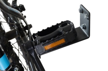 ДЕРЖАТЕЛЬ ПЕДАЛЕЙ ДЛЯ ВЕЛОСИПЕДНОГО БАГАЖНИКА С БОКОВЫМИ ОПОРАМИ ДЛЯ КОЛЕС