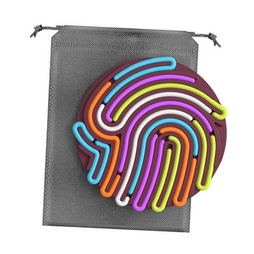 Доска для сенсорной активности, координация, бесшумная доска для игр, детская доска, красная