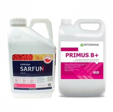 SARFUN 025 FS 5L ZAPRAWA ZBÓŻ + PRIMUS B+ 5L NAWÓZ