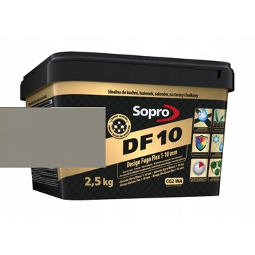 Fuga Sopro Flex DF10 KAMIENNO-SZARY 2,5 kg
