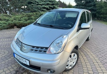 Nissan Note I Mikrovan 1.4 i 16V 88KM 2008 Nissan Note 1.4 88KM 5 drzwi Klima Serwis Sprawdz