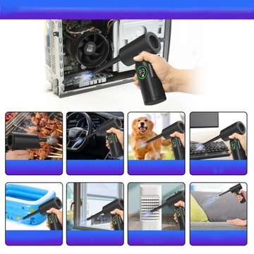 ODKURZACZ RĘCZNY SAMOCHODOWY BEZPRZEWODOWY MOCNY MINI VACUUM CLEANER