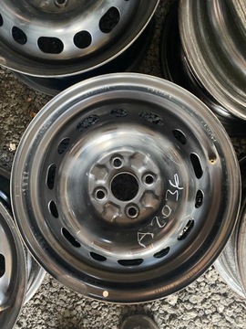 4× DISK OCELOVÝ MAZDA OE 6.0" X 15" 4X100
