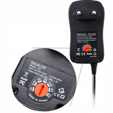 УНИВЕРСАЛЬНЫЙ ИСТОЧНИК ПИТАНИЯ РЕГУЛИРУЕМОЕ ВЫХОДНОЕ НАПРЯЖЕНИЕ СМЕННЫЕ НАКОНЕЧНИКИ