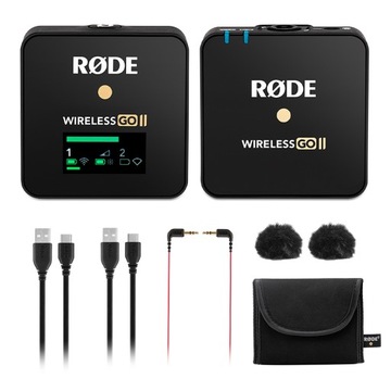 Rode Wireless GO II Один микрофон