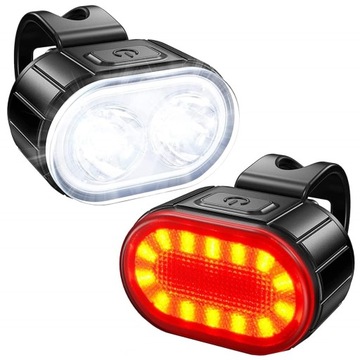 СВЕТОДИОДНАЯ ВЕЛОСИПЕДНАЯ ЛАМПА ПЕРЕДНЯЯ ДЛЯ USB СИЛЬНАЯ ЗАДНЯЯ ВЕЛОСИПЕДНАЯ ФОНАРЬ НА РУЛЕ