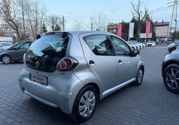Toyota Aygo I Hatchback 5d Facelifting 1.0 VVT-i 68KM 2014 Toyota Aygo z instalacja gazowa, czujniki parkowania, Salon Polska 68KM, zdjęcie 23