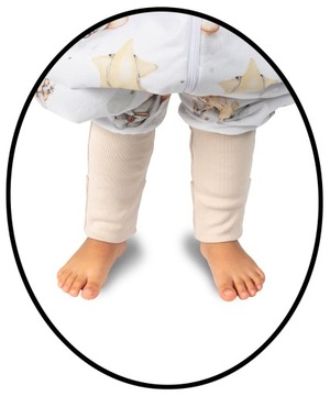 ŚPIWOREK do spania z NOGAWKAMI i SKARPETKAMI 1,0 Tog rozmiar 86-104 M