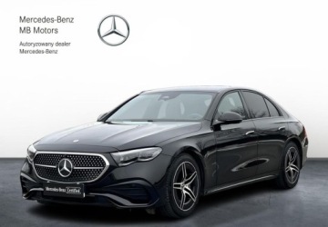 Mercedes Klasa E W214 Sedan 2.0 220d 197KM 2025 Mercedes-Benz Klasa E Salon PL 4Matic AMG 9G-Tronic CarPlay Distronic Digi