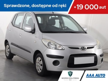 Hyundai i10 I Hatchback 1.1 SOHC 66KM 2008 Hyundai i10 1.1, Salon Polska, Serwis ASO, Klima