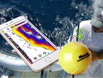 БЕСПРОВОДНОЙ ЭХОЗОНАР SONAR BT100 ПОЛЬСКОЕ МЕНЮ