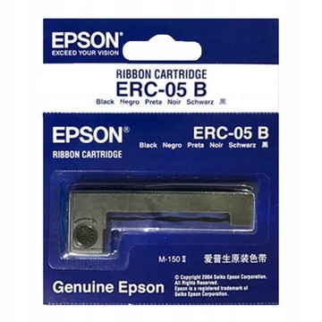 Oryginalna TAŚMA EPSON ERC-05 B BLACK