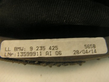BMW 3 F30 F31 MĚCH BRZDY RUČNÍ 9235425