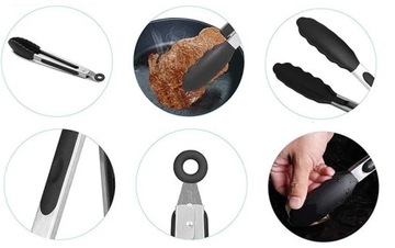 ЩИПЦЫ КУХОННЫЕ ГАСТРОНОМИЧЕСКИЕ, СИЛИКОН, 27 см