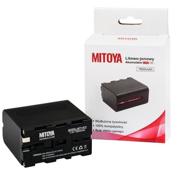 ДВЕ АККУМУЛЯТОРЫ MITOYA NPF970 NP-F970 7800 мАч И ДВОЙНОЕ СЕТЕВОЕ ЗАРЯДНОЕ УСТРОЙСТВО