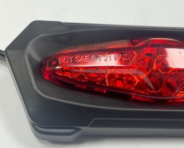 Задний фонарь Led Quad ATV 125 200 Монтажное расстояние 100 мм 3-контактный +электрический