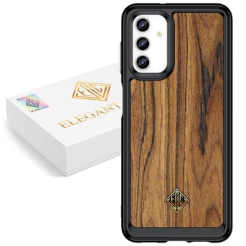 Pouzdro Pro Samsung A13 5G Kryt Luxusní Přírodní Dřevo Originální