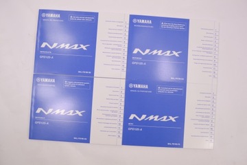 Yamaha Nmax N-max - KSIĄŻKA INSTRUKCJA