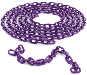 Łańcuch plastikowy PURPUROWY / FILOETOWY - TRAYTECH - premium - 1m