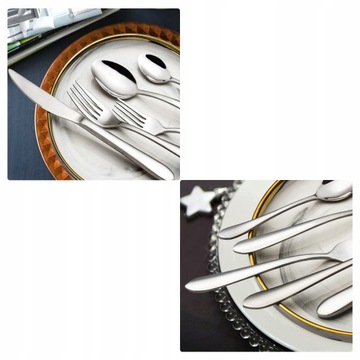 НАБОР СТОЛОВЫХ ПРИБОРОВ НАБОР ЧЕМОДАН СЕРЕБРЯНЫЙ 30 СТОЛОВЫХ ПРИБОРОВ