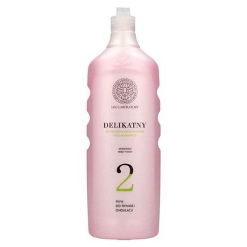 LEO PŁYN DEILIKATNY 2 DO TRWAŁEJ ONDULACJI FARBOWANYCH I ROZJAŚNIANY 1000ML