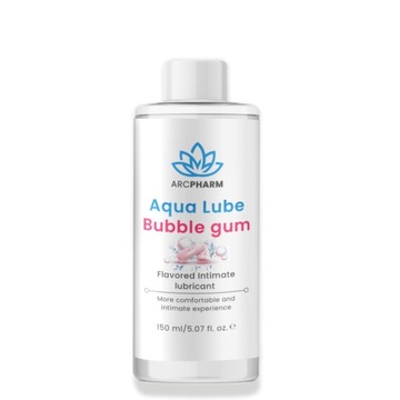 ŻEL INTYMNY GUMA BALONOWA AQUA LUBE BUBBLE GUM